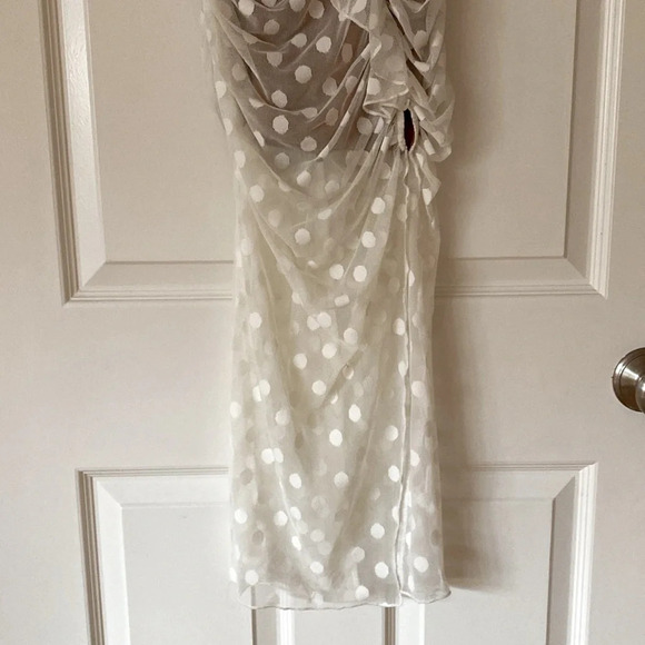 Majorelle Brady Dress in White - Picture 6 of 9